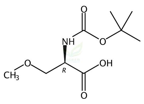 N 叔丁氧羰基 O 甲基 D 丝氨酸 R 2 叔丁氧羰基氨基 3 甲氧基丙酸 N Boc O 甲基 D 丝氨酸 Boc O 甲基 D 丝氨酸