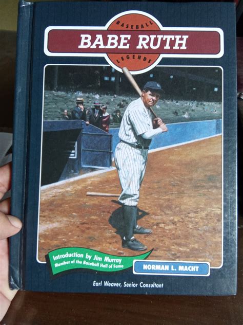 New York Yankees Legend Babe Ruth Story Book Hobbies Toys Books