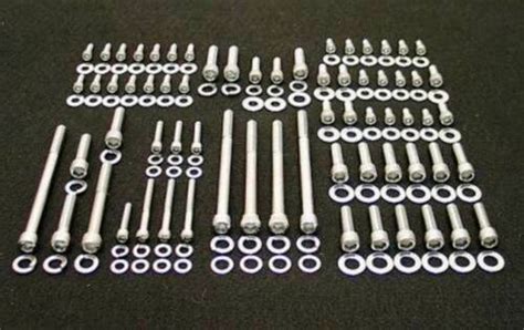 Amc Jeep V8 Engine Bolts Kit Stainless Steel Allen Set 290 304 343 360 390 401 Ebay