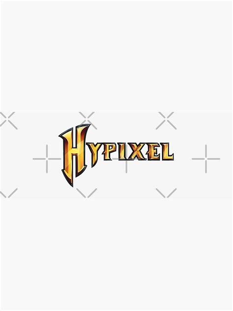 "Hypixel logo" Sticker for Sale by khatte | Redbubble