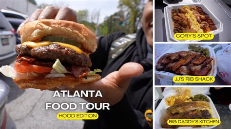 Atlanta Food Tour Hood Spots Only Corys Spot Jjs Rib Shack