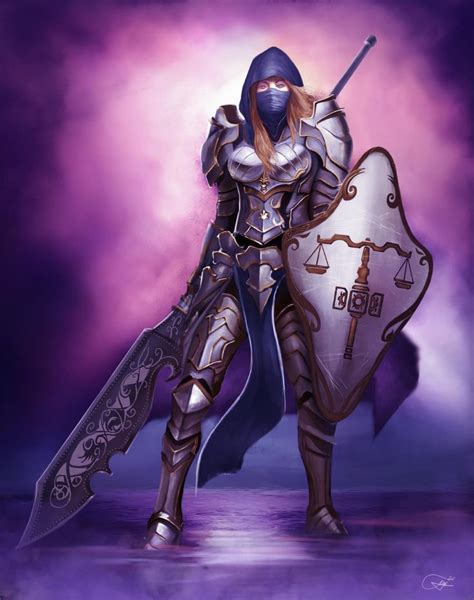 Female Knight By Andicahyow On Deviantart In 2020 Fantasy Female