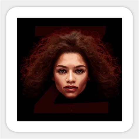 Zendaya Tribute Zendaya Sticker Teepublic