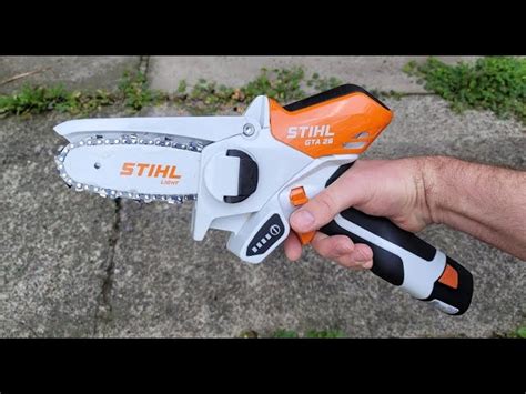 Battery Powered Chainsaw STIHL GTA 26 Atelier Yuwa Ciao Jp