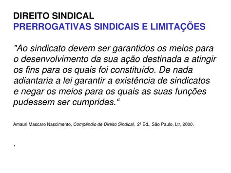 PPT DIREITO SINDICAL PRINCÍPIOS E ORGANIZAÇÃO Gabriel Lopes Coutinho