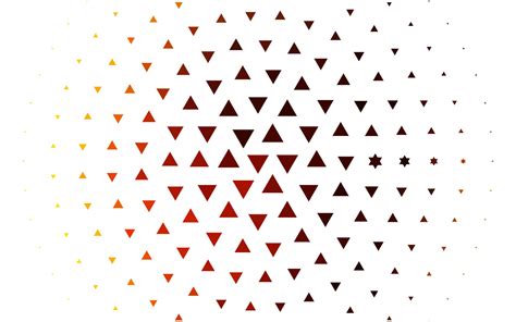 Light Yellow, Orange vector pattern in polygonal style. 11499781 Vector ...