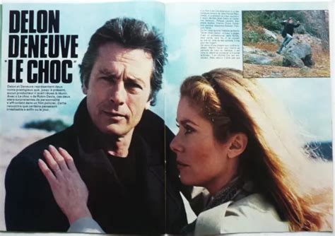 Catherine Deneuve Alain Delon Coupure De Presse Pages