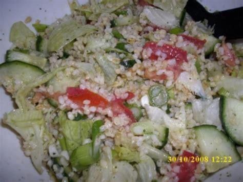 Bulgur Salat Rezept Mit Bild Kochbar De