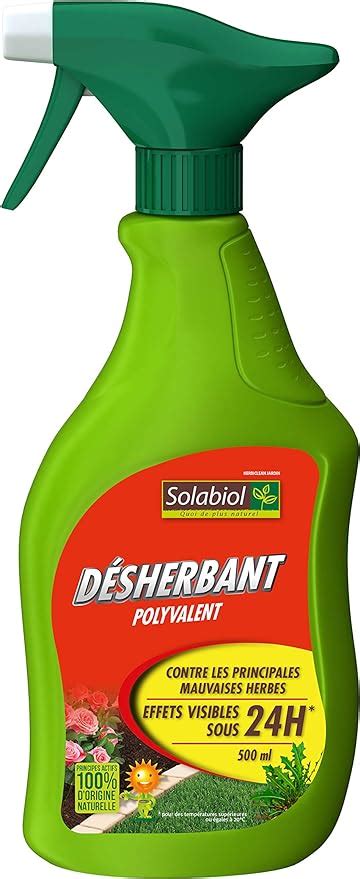 Solabiol SOHERBIOPAL500 Désherbant Polyvalent 500 ML Ultra Puissant