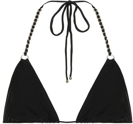 Jonathan Simkhai Triangle Bikini Top ShopStyle Two Piece Swimsuits