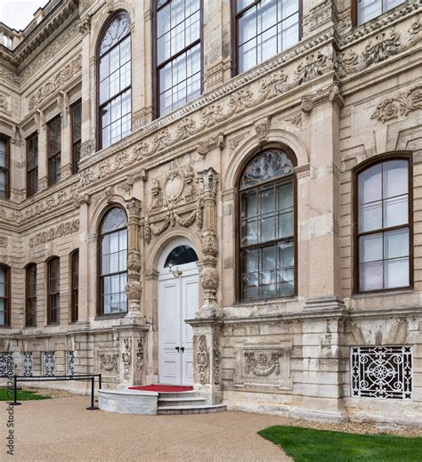 Dolmabahce Palace Or Dolmabahce Sarayi Located In Besiktas District