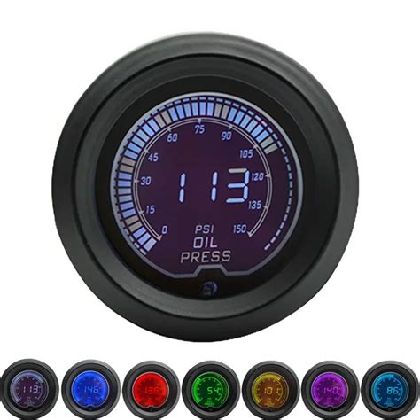 52mm Boost Water Temp Oil Temp Volt Tachometer EGT Air Fuel Ratio Oil