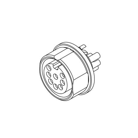 connector  pin threaded joint