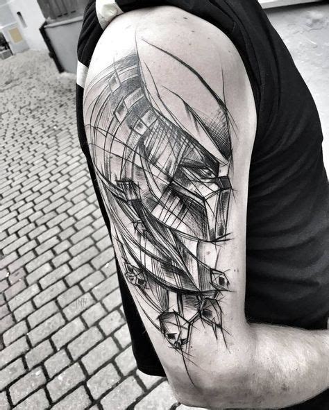 Amazing Blackwork Sketch Tattoos By Inez Janiak 01 Tatoo Styles Sketch