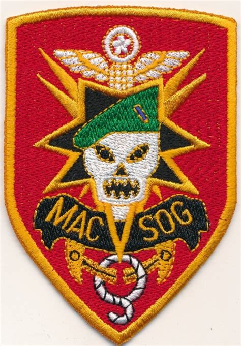 Mac V Sog Vietnam Lg Patch Murphs Militaria