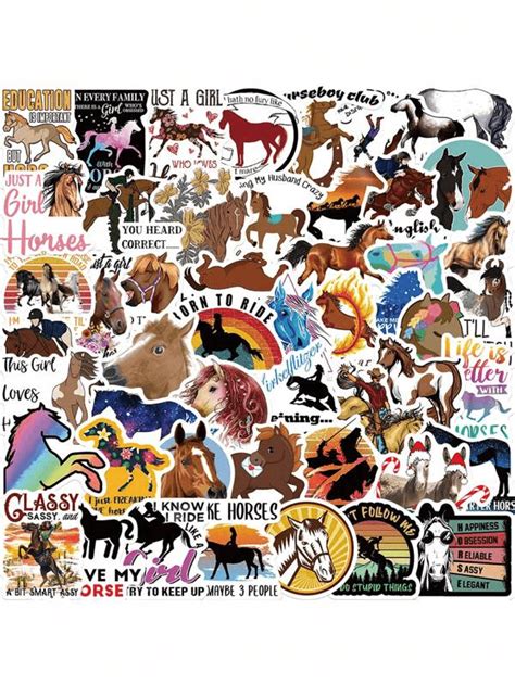 Horse Stickers (6) - Horse and Style