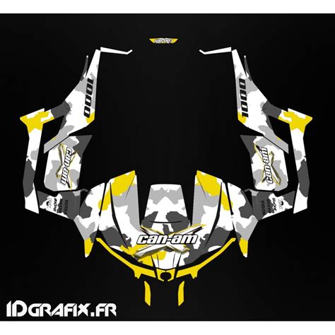 Kit D Coration Army Series Jaune Idgrafix Can Am Maveri