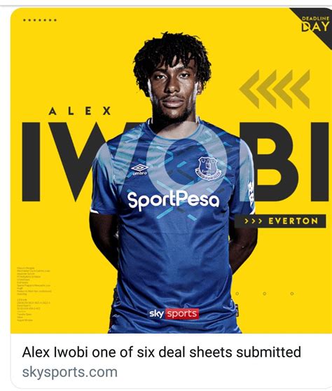 Alex Iwobi Joins Everton, Undergoing Medical In London - Sports - Nigeria