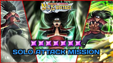 Edo Hashirama Ex Rekit Solo Attack Mission Showcase Naruto X Boruto