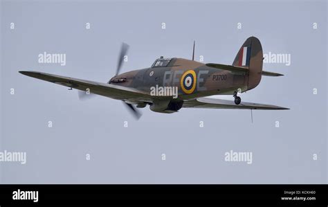 Hawker Hurricane Mk XII P3700 Stock Photo Alamy