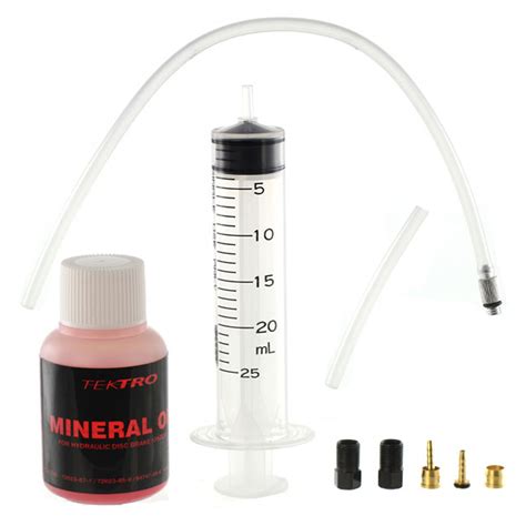 Kit De Purgado Frenos De Disco Tektro Para Aceite Mineral Lordgun