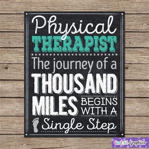 Physical Therapist Therapy Inspirational Quote A Journey Of A