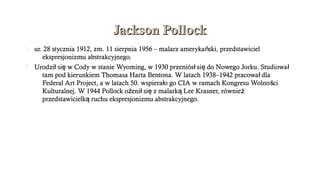 Pollock Ppt