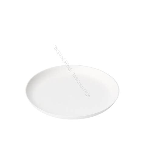 BIO Bord Suikerriet Rond Ø 160mm Wit Bagastro