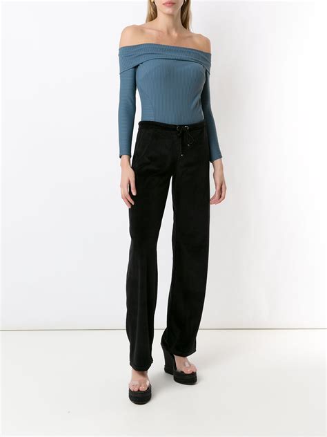 Amir Slama Off Shoulder Bodysuit Farfetch