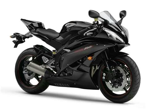 Black Yamaha R6 Sport Bike R6 Motorcycle Yamaha R6 Sport Bikes