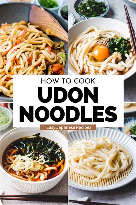 How To Cook Udon Noodles And 8 Easy Japanese Recipes Chef Ja Cooks