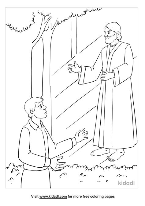 Angel Appears To Joseph Coloring Page