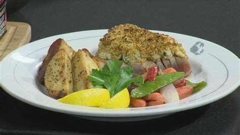 Phillips Shares Crab Crusted Seared Ahi Recipe