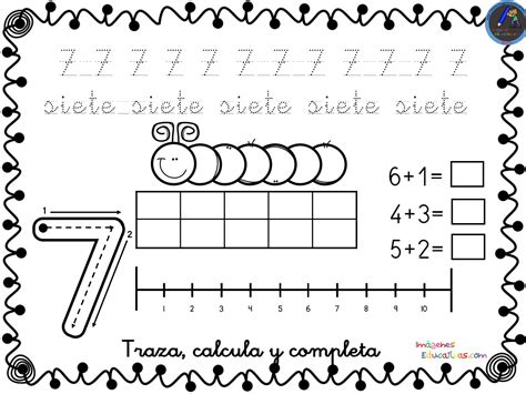 Colección De Fichas Para Trabajar Los Números Del 1 Al 30 7 Imagenes Educativas