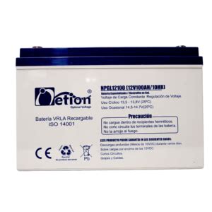 Batería Gel Netion 12V100AH American Insap