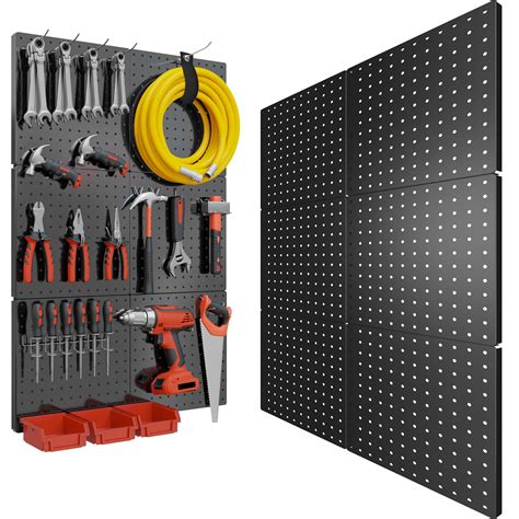 Snapklik.com : Peg Board, 6PCS Metal Pegboard, Heavy Duty Pegboard Wall ...