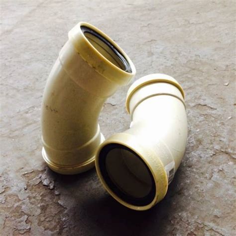 110mm Underground 45deg Plain Bend Jasbro Plumbing Wholesalers Of