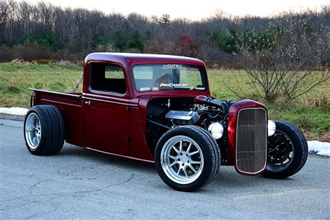 1935 Factory Five Racing Hot Rod Pickup Has Plenty Of Show And Go