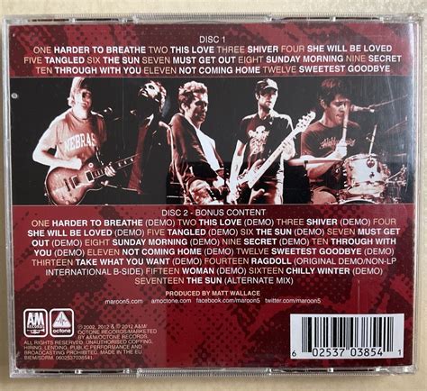 Maroon Songs About Jane Cd Th Anniversary Edition A Bonus Disc