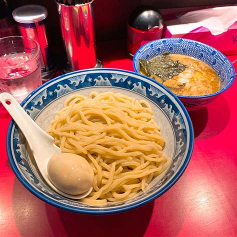 麺量大盛り無料！極太麺×魚介豚骨の王道つけ麺【こてんぱん亀戸】つけ麺食べたい！