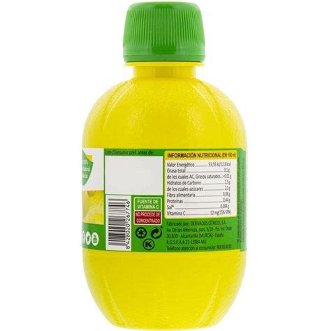 Zumo De Limón Exprimido Solimon Botellín 28 Cl