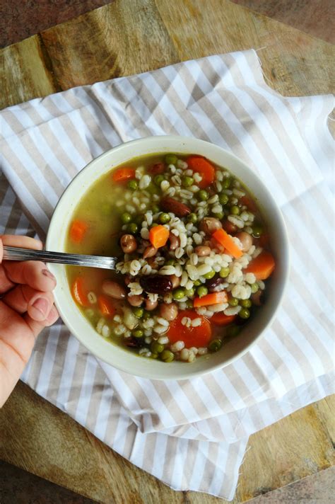 Soupe Aux L Gumes Orge L Gumineuses Libre De Manger