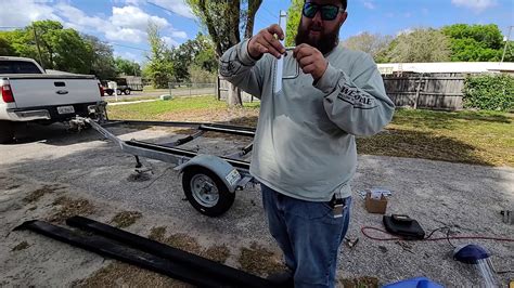 How To Make And Replace Your Boat Trailer Bunks YouTube