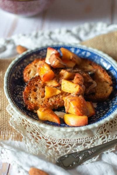 Pain Perdu Aux Pommes Caramélisées Recette Végane