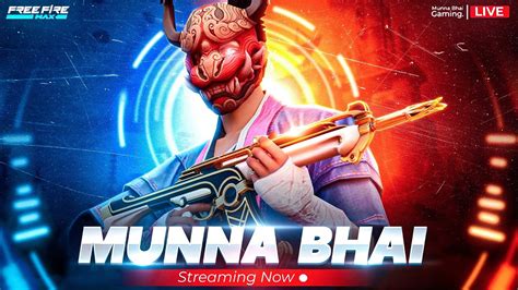 Free Fire Telugu Live Munna Bhai Is Live Telugu Gaming Live Mbg