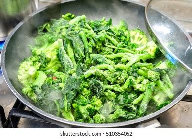 Frozen Broccoli Turnip Green Cooking Vegetable Stock Photo 510354052