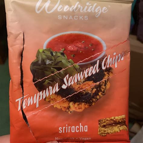 Woodridge Sriracha Tempura Seaweed Chips Reviews Abillion