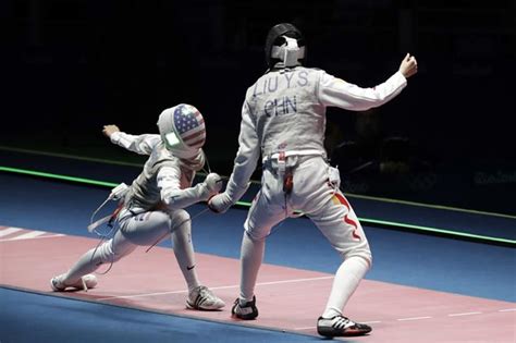 Fil-American fencer Kiefer bows out in Rio after falling to unheralded Chinese foe