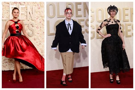 Golden Globes 2024 Worst Dressed Selena Gomez Billie Eilish And