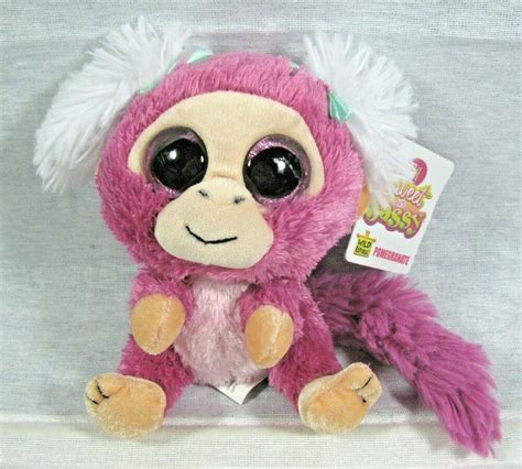 Wild Republic 6 Pomegranate Marmoset Plush Lil Sweet Sassy Wtags